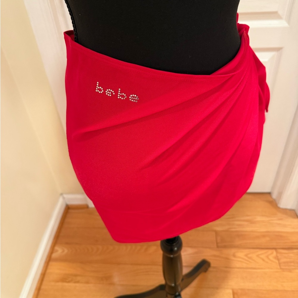 BEBE Red Women's Cover Up